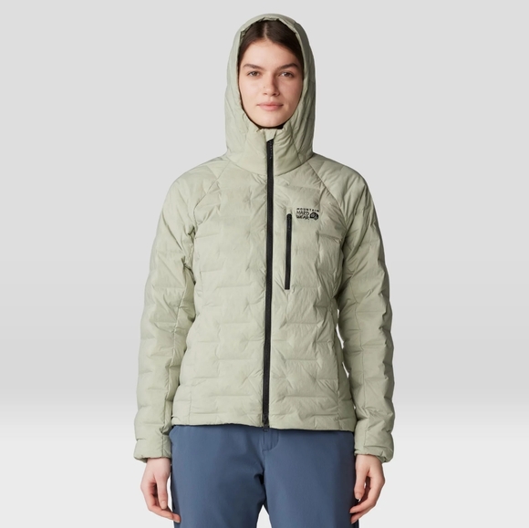 Mountain Hardware Women's Stretchdown™ Hoody Large Olive - Picture 5 of 6